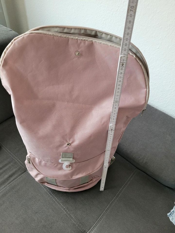 Grosser Umschlag  Rucksack  rose grau Home Deluxe in Steinenbronn