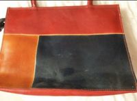 Tasche Handtasche orange rot Leder neuwertig bunt Nordrhein-Westfalen - Lippstadt Vorschau