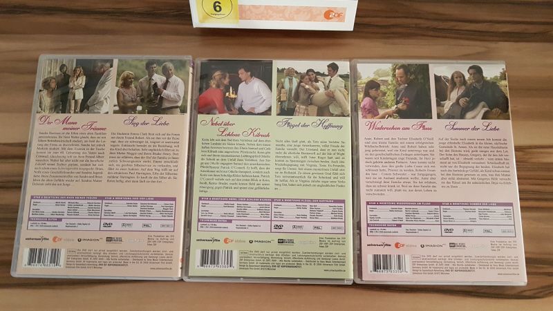 3 DVD Collectionen von Rosamunde Pilcher, 9 DVDs mit 18 Filmen in Leipzig