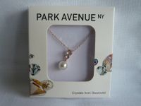 PARK AVENUE NY ~ Roséverg. Halskette mit Swarowski Kristallen~NEU Hessen - Schaafheim Vorschau