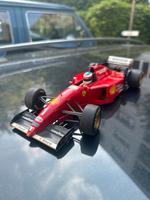 Modellauto Michael Schuhmacher Ferrari 412 t 2 Maßstab 1:18 Berlin - Tempelhof Vorschau