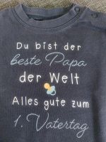 T-Shirt *Bester Papa der Welt* *Vatertag*, 6-12 Monate, Gr. 68 Schleswig-Holstein - Henstedt-Ulzburg Vorschau