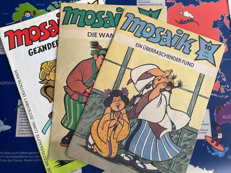 3 Mosaik Hefte Comics DDR 7 8 10 in Berlin