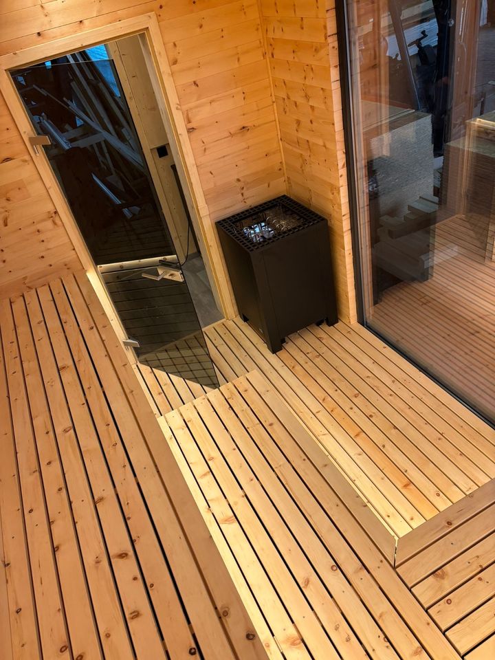 Luxus-Sauna - Südtiroler Handwerk - Exkl. Design & Nachhaltigkeit in München