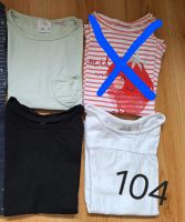 T-shirts/ Gr. 104 Sachsen-Anhalt - Quedlinburg Vorschau