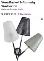 Wandlampe mit drei Schirmen Niedersachsen - Bad Münder am Deister Vorschau