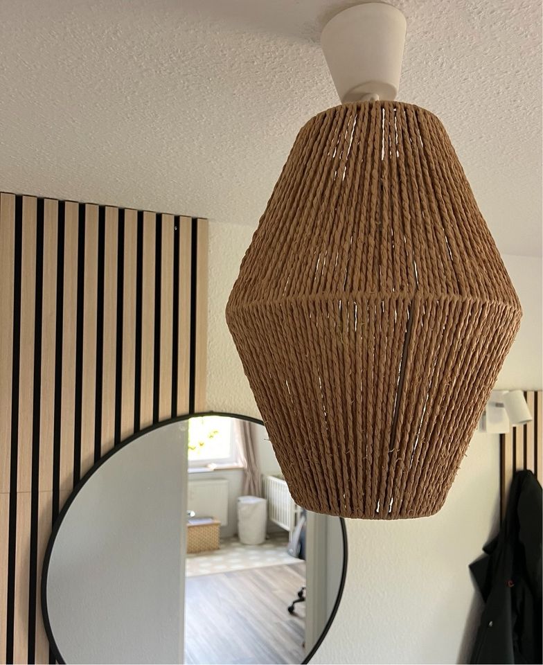 Hängelampe Lampe Rattan Made NP 60€ in Kiel