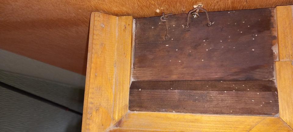 sehr alte Biedermeier / Rahmenuhr / Pendeluhr / Wanduhr mit Gong in Alsdorf