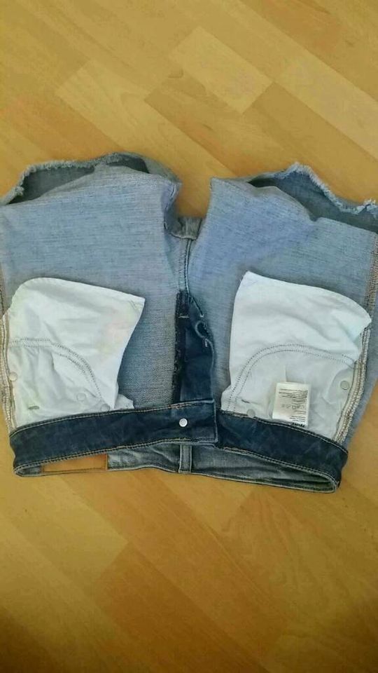 Jeans Hose Gr.34   Relax Shorts Mädchen  denim blau in Rosenberg