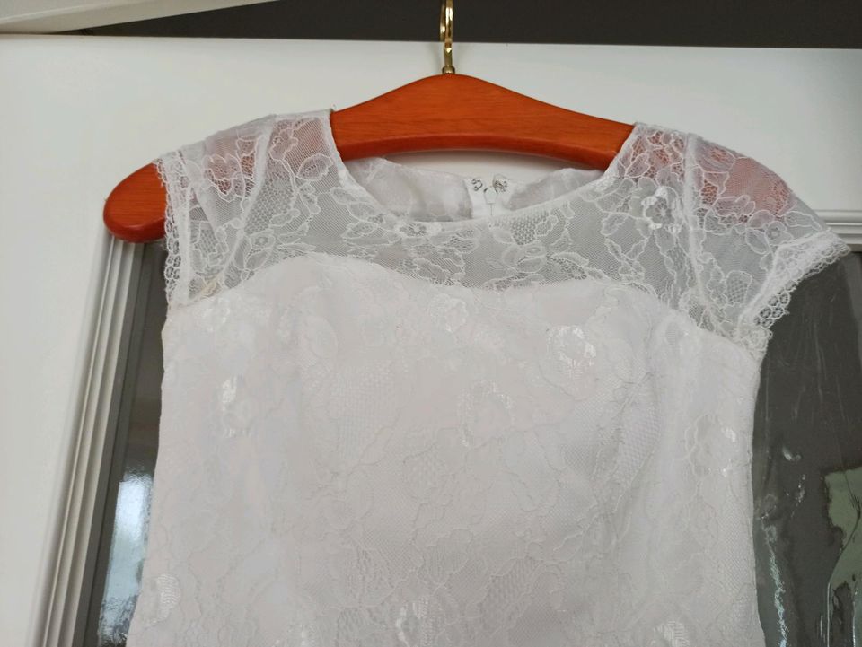 Kurzes Brautkleid Hochzeitskleid Standesamtkleid XS 34 in Kiel