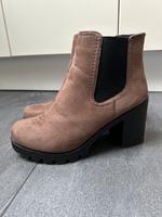 Graceland Stiefeletten Boots Stiefel beige braun 40 Bayern - Schwebheim Vorschau