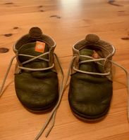 Orangen Kinder Barfußschuhe Lauflernschuhe 24/25 Leder Niedersachsen - Königsmoor Vorschau