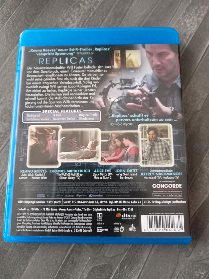 Replicas blu ray / bis der Tod sie vereint in Glauchau