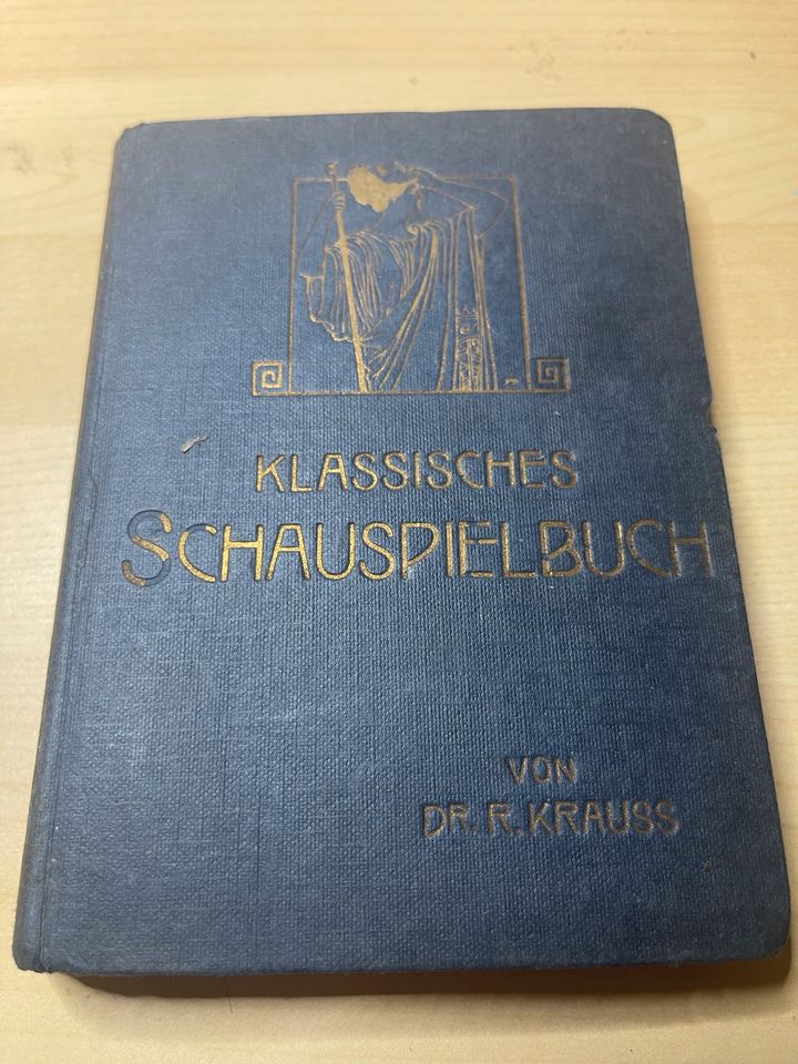 Buch „Klassisches Schauspielbuch“ 1920 in Uetersen