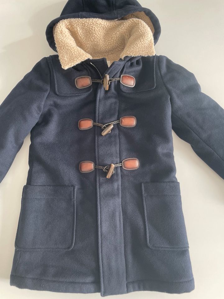 Mantel Wolle Kashmir Dufflecoat dunkelblau von GUCCI Gr 116 6y in Stuttgart