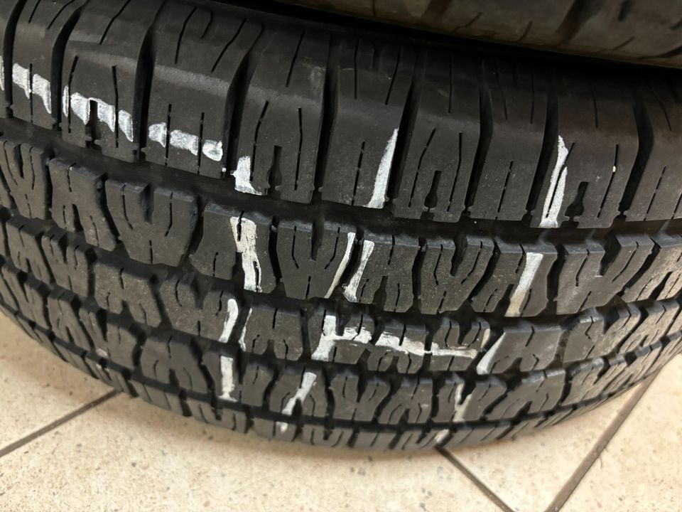 4 Sommerreifen gebraucht  BFGoodrich Radial T/A P215/65R15 95S in Sachsen bei Ansbach