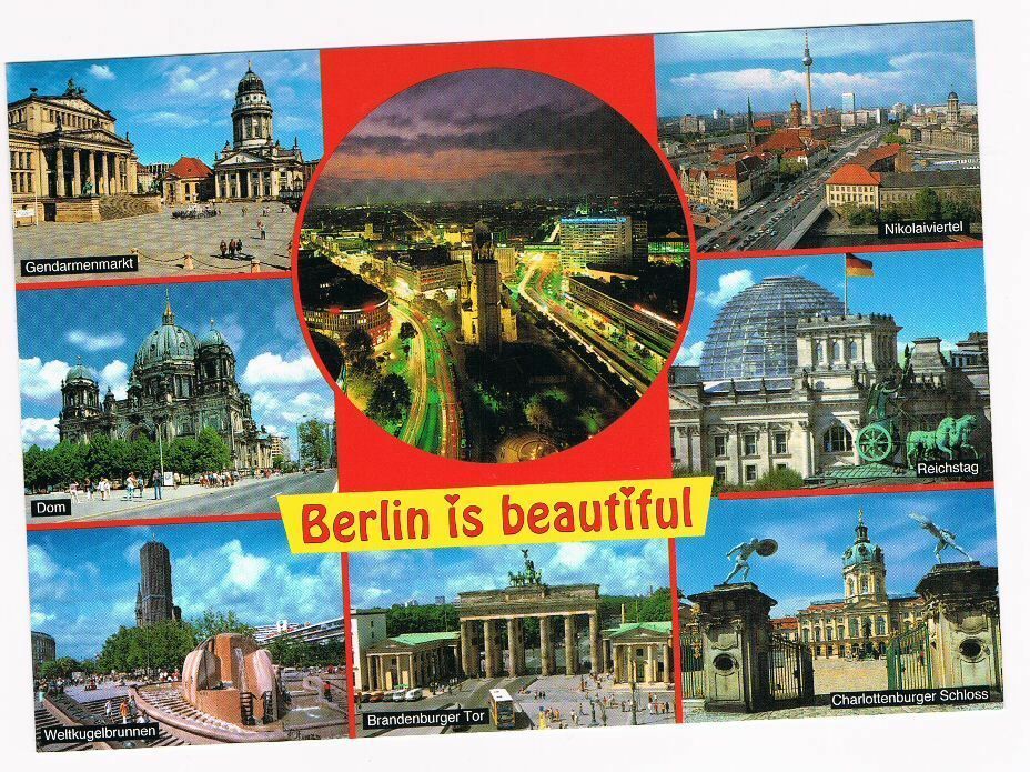 10 Berlin Postkarten von Schikkus – 10 x 15 cm in Berlin