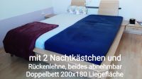 Bett • 200x180 • 2 Nachtkästchen Baden-Württemberg - Hüttisheim Vorschau