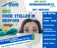 Reinigungskraft (m/w/d) für KITA  in 32049 Herford gesucht Nordrhein-Westfalen - Herford Vorschau