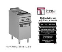 Elektro Doppelfritteuse mit Unterbauschrank, Fritteuse Gastro Profi, Elektro Friteuse mit 2 Becken und Unterschrank - Neu, Elektro-Tisch-Fritteuse und Unterschrank Nordrhein-Westfalen - Herne Vorschau