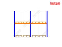 NEUWARE Schwerlastregal, Palettenregal Nedcon, Lager, 8 Plätze Nordrhein-Westfalen - Werther (Westfalen) Vorschau