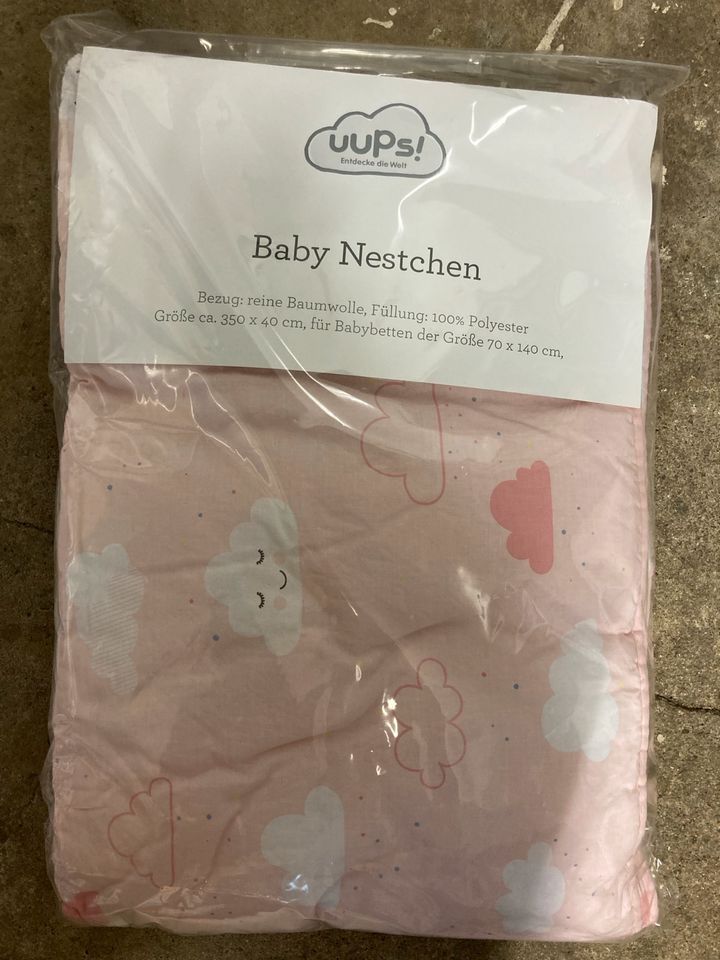 Baby Nestchen rosa in Eberswalde