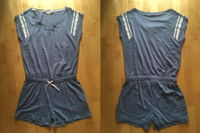 Shorty Overall M 40/42 hellblau-weiß Baumwolle Kr. München - Haar Vorschau