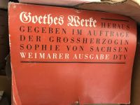 Goethes Werke Weimarer Ausgabe Baden-Württemberg - Ehingen (Donau) Vorschau