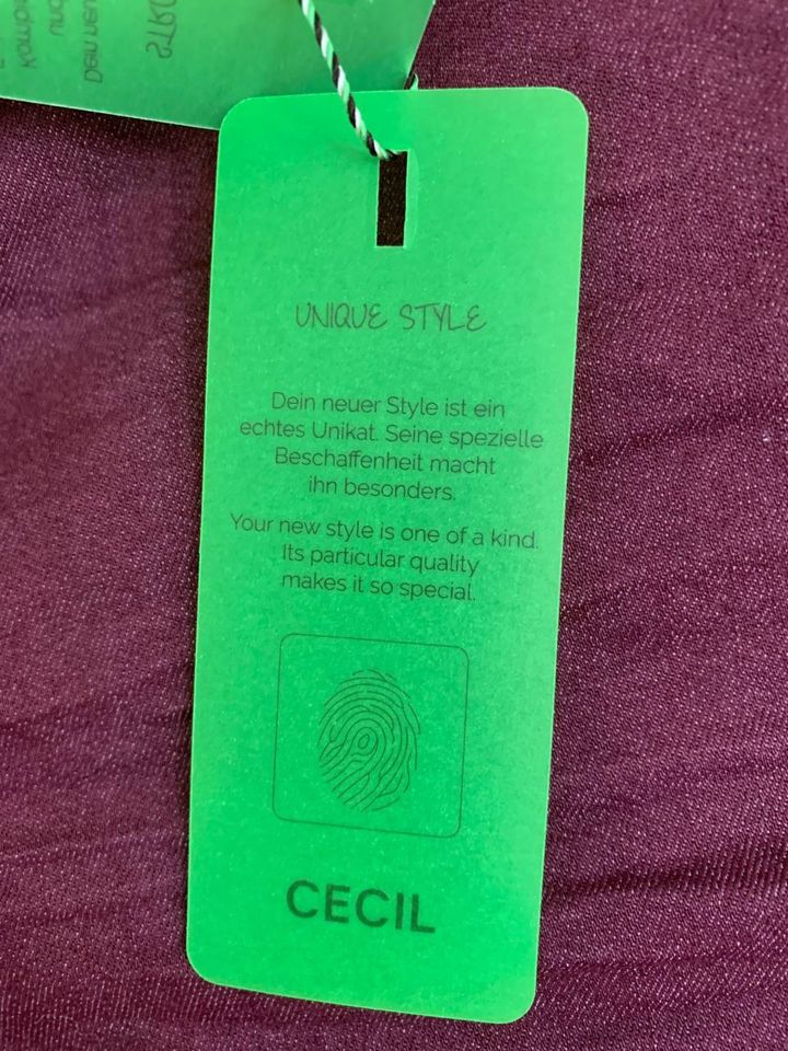 Cecil New York Bermuda kurze Hose Short Weite 33 42 44 46 lila be in Langen (Hessen)