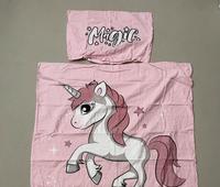 Kinderbettwäsche Einhorn 100x135 cm + 40x60 cm Baden-Württemberg - Ostfildern Vorschau
