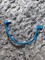 USB 3.0 Kabel gewinkelt Typ A-Stecker - Micro B-Stecker blau 0,5m Kr. Altötting - Burghausen Vorschau