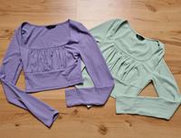 Shirts,cropped, Gr XS, Shein,mit und flieder,wie neu Bayern - Siegsdorf Vorschau