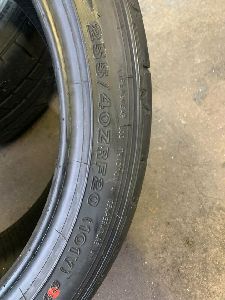 2stück 255/40R20 101Y DUNLOP SPORTMAXX GT600 RSC NEU inkl.MONTAGE in Stockstadt a. Main