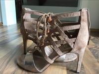 Goldene Riemchen High heels München - Schwabing-West Vorschau
