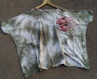 Tunika Batik Baumwolle kurzarm Hippie weit oversize Lagenlook Top Bayern - Haselbach b. Mitterfels Vorschau