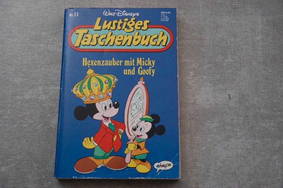 Lustiges Taschenbuch, Nr.11, Hexenzauber Mickey und Goofy in Ehrenfriedersdorf