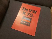 VW K70 K 70 Volkswagen VW Prospekt Niederlande Schleswig-Holstein - Wees Vorschau