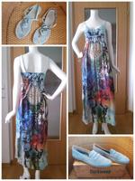 Kofferkleid Maxikleid Gr. M Strass-Steine * Elléa Paris Brandenburg - Bernau Vorschau