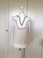 Tunika/Bluse Gr. 36 in creme schwarz abgesetzt Ibiza Boho Style Nordrhein-Westfalen - Dorsten Vorschau