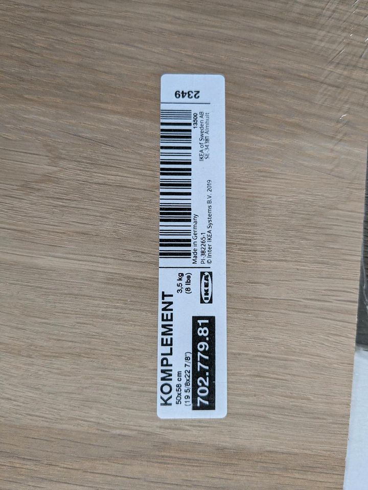 Einlegeboden Komplement von Ikea neu für PAX Schrank in Rethwisch
