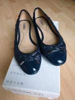 GEOX Leder Ballerinas Gr. 36,5 blau Nordrhein-Westfalen - Erkrath Vorschau