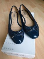 GEOX Leder Ballerinas Gr. 36,5 blau Nordrhein-Westfalen - Erkrath Vorschau