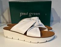 PAUL GREEN Pantoletten Gr. 8 42 weiß Leder Sommer Hessen - Waldbrunn Vorschau