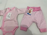 Schnitzler Baby Body und Hose Gr.50 rosa weiß gestreift Neu! Nordrhein-Westfalen - Neukirchen-Vluyn Vorschau