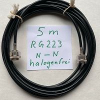 5m Telegärtner Koaxialkabel 2x N-Stecker RG 223 LSZH Amateurfunk Schleswig-Holstein - Winseldorf Vorschau