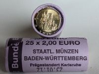 2 Euro Münzen 2012 Bayern "Neuschwanstein" G- Rolle 25x2 St Rheinland-Pfalz - Mainz Vorschau