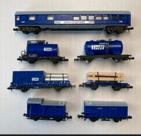 2 x THW Waggons ( je 7 bzw 9 teilig ) Spur N  1:160 Dithmarschen - Wöhrden Vorschau