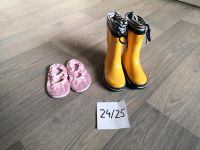 2 paar Schuhe Stiefel Gummistiefel Ballerinas Gr 24/25 24 25 Sachsen - Pulsnitz Vorschau