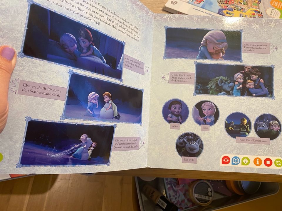 TipToi eiskönigin Frozen Buch sehr guter Zustand Anna Elsa top in München