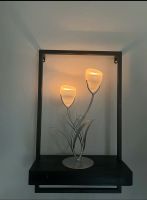 Kerzenständer Kerzenhalter 32 cm Metall Glas Kerzen Windlicht Köln - Roggendorf/Thenhoven Vorschau